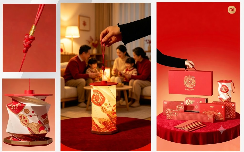 Latest company case about Bridging Aesthetics and Utility: The Story of Xiaomi’s Custom Rotating Origami Lamp