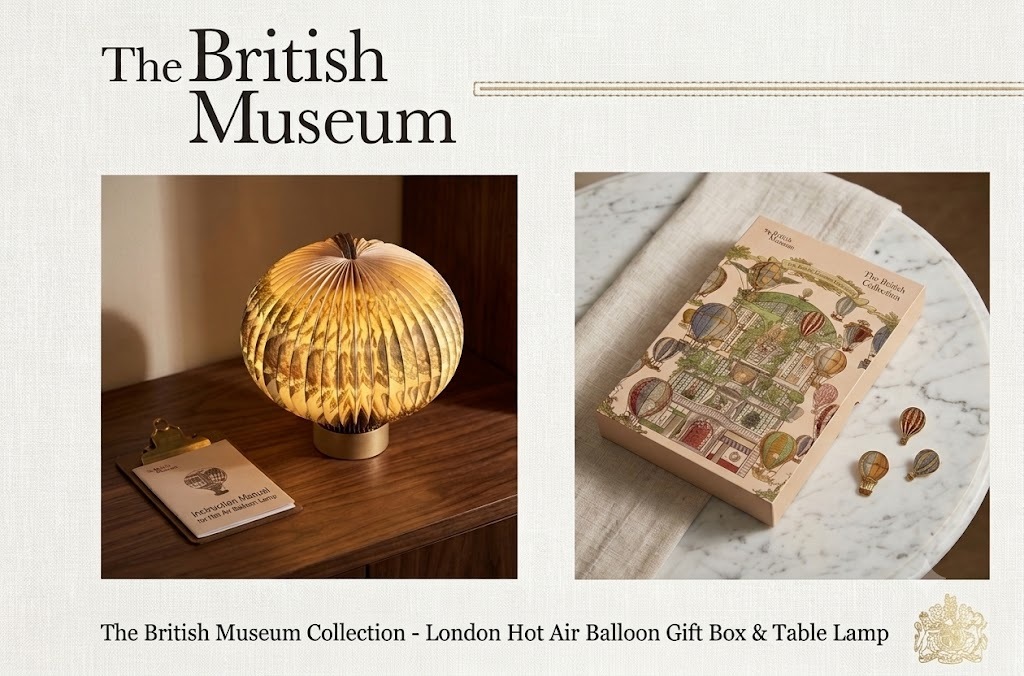 Latest company case about When The British Museum Meets Creative Design: The Birth of a "One-of-a-Kind" Hot Air Balloon Lamp