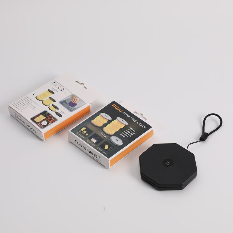 Lampada da scrivania ricaricabile in carta origami mini rotante E26 con controllo touch, regalo di compleanno