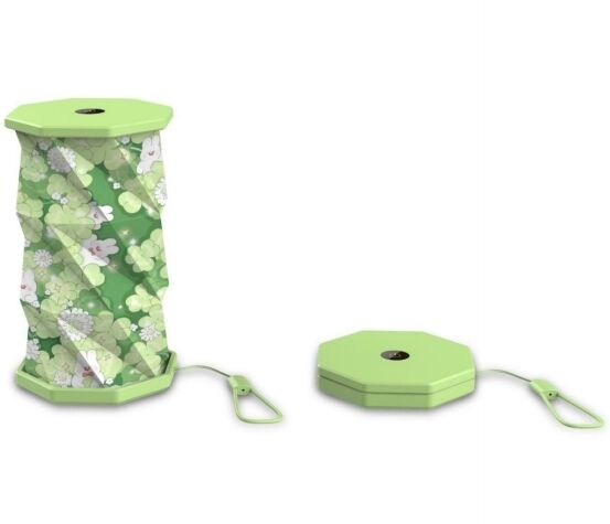 Lampada pieghevole in carta geometrica Mini Decorazione LED Regali promozionali 3500K OEM