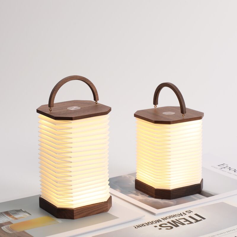 Luce da lettura da comodino a fisarmonica a LED per campeggio 3000K RGB