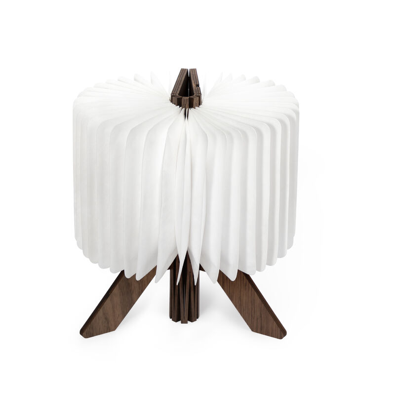 Lampada da tavolo a LED in origami ricaricabile creativa per comodino 3D per lettura indoor