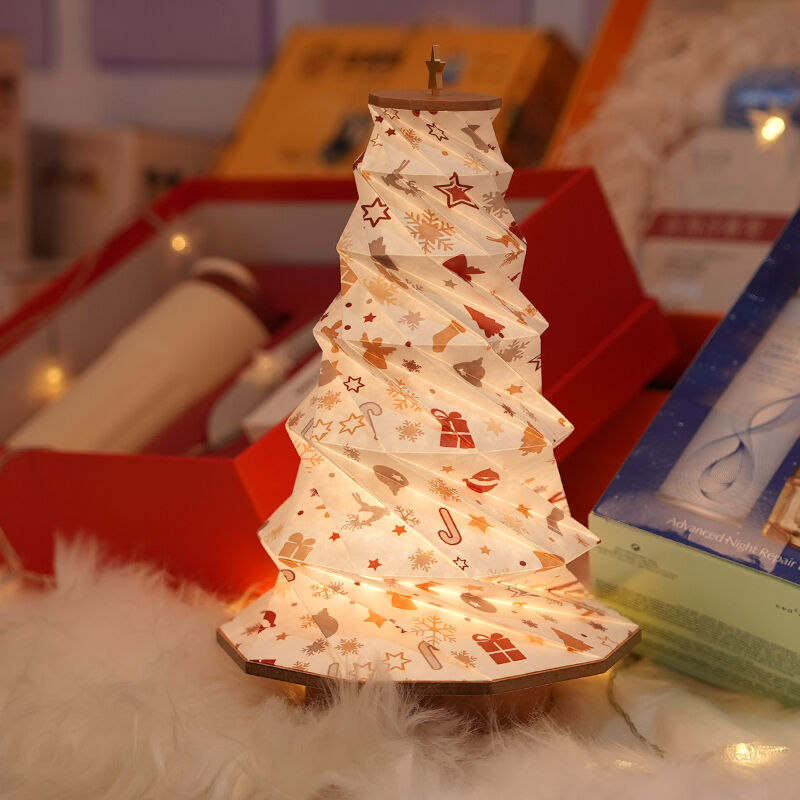 IP20 Lampada a carta impermeabile per Natale Bluetooth Lampade per alberi Decorazione 40.7cm