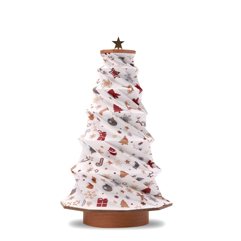 OEM Lampada di carta di Natale fatta a mano Decorazione domestica 27.6cm IP20 impermeabile