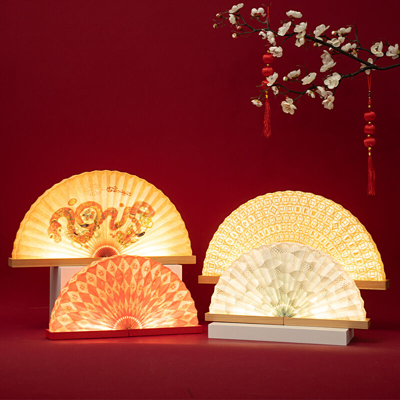 Lampina artistica in carta riciclabile ZBOLE Mini pieghevole per decorazione soggiorno