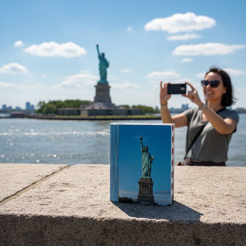 Lumière de livre en bois lumineux et pliable à l'aide d'une aspiration créative