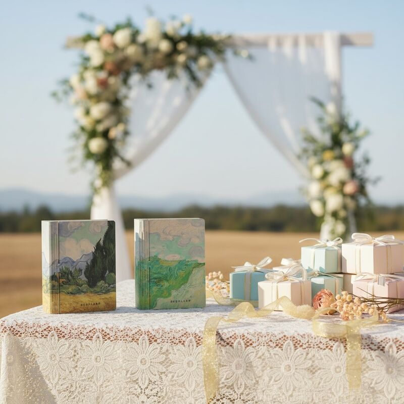 Nouveaut 2026 Livre lampe pliable en papier pas cher personnalisé prix raisonnable planificateur de conception voile mariage faveurs pour les invités